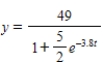 <strong>Find the logistic equation that satisfies the following differential equation and initial condition. </strong> A) B) C) D) E)none of the above