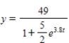 <strong>Find the logistic equation that satisfies the following differential equation and initial condition. </strong> A) B) C) D) E)none of the above