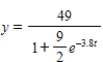 <strong>Find the logistic equation that satisfies the following differential equation and initial condition. </strong> A) B) C) D) E)none of the above