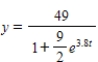 <strong>Find the logistic equation that satisfies the following differential equation and initial condition. </strong> A) B) C) D) E)none of the above