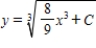 <strong>Find the general solution of the differential equation . </strong> A) B) C) D) E)