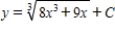 <strong>Find the general solution of the differential equation . </strong> A) B) C) D) E)