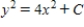 <strong>Sketch a few solutions of the differential equation on the slope field and then find the general solution analytically. </strong> A) B) C) D) E)