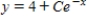 <strong>Sketch a few solutions of the differential equation on the slope field and then find the general solution analytically. </strong> A) B) C) D) E)