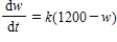 <strong>A calf that weighs 60 pounds at birth gains weight at the rate where w is weight in pounds and t is time in years.What is the maximum weight of the animal if one uses the model ? </strong> A)1200 lb B)810 lb C)1140 lb D)1260 lb E)1950 lb