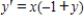 <strong>Solve the differential equation. </strong> A) B) C) D) E)