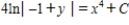 <strong>Solve the differential equation. </strong> A) B) C) D) E)