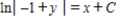 <strong>Solve the differential equation. </strong> A) B) C) D) E)