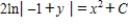 <strong>Solve the differential equation. </strong> A) B) C) D) E)