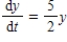 <strong>Find the function passing through the point with the first derivative . </strong> A) B) C) D) E)