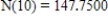 <strong>Write and solve the differential equation that models the following verbal statement.Evaluate the solution at the specified value of the independent variable,rounding your answer to four decimal places: The rate of change of N is proportional to N.When , and when , .What is the value of N when ? </strong> A) B) C) D) E)