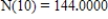 <strong>Write and solve the differential equation that models the following verbal statement.Evaluate the solution at the specified value of the independent variable,rounding your answer to four decimal places: The rate of change of N is proportional to N.When , and when , .What is the value of N when ? </strong> A) B) C) D) E)