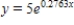 <strong>Find the exponential function that passes through the two given points.Round your values of C and k to four decimal places. </strong> A) B) C) D) E)