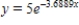 <strong>Find the exponential function that passes through the two given points.Round your values of C and k to four decimal places. </strong> A) B) C) D) E)
