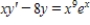 <strong>Which of the following is a solution of the differential equation ? </strong> A) B) C) D) E)