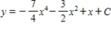 <strong>Use integration to find a general solution of the differential equation. </strong> A) B) C) D) E)