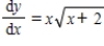 <strong>Use integration to find a general solution of the differential equation. </strong> A) B) C) D) E)