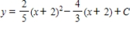 <strong>Use integration to find a general solution of the differential equation. </strong> A) B) C) D) E)
