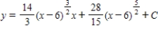 <strong>Use integration to find a general solution of the differential equation . </strong> A) B) C) D) E)