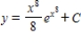 <strong>Use integration to find a general solution of the differential equation. </strong> A) B) C) D) E)