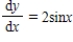 Select from the choices below the slope field for the differential equation. 