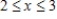 <strong>What is the average value of on the closed interval ? </strong> A)6.181 B)2.000 C)1.819 D)7.364