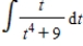 <strong>Find the integral . </strong> A) B) C) D) E)