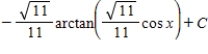 <strong>Find the integral . </strong> A) B) C) D) E)