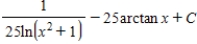 <strong>Find the integral . </strong> A) B) C) D) E)