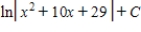 <strong>Find the indefinite integral. </strong> A) B) C) D) E)