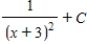 <strong>Find the indefinite integral of . </strong> A) B) C) D) E)