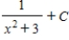 <strong>Find the indefinite integral of . </strong> A) B) C) D) E)
