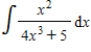 <strong>Find the indefinite integral . </strong> A) B) C) D) E)