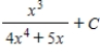 <strong>Find the indefinite integral . </strong> A) B) C) D) E)