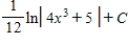 <strong>Find the indefinite integral . </strong> A) B) C) D) E)