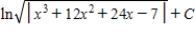 <strong>Find the indefinite integral. </strong> A) B) C) D) E)