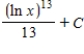 <strong>Find the indefinite integral . </strong> A) B) C) D) E)