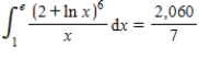 <strong>Evaluate . </strong> A) B) C) D) E)