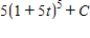 <strong>Find the indefinite integral . </strong> A) B) C) D) E)
