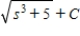 <strong>Find the indefinite integral of the following function and check the result by differentiation. </strong> A) B) C) D) E)