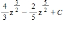 <strong>Find the indefinite integral of the following function and check the result by differentiation. </strong> A) B) C) D) E)