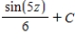 <strong>Find the indefinite integral of the following function. </strong> A) B) C) D) E)