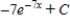 <strong>Find the indefinite integral. </strong> A) B) C) D) E)