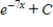 <strong>Find the indefinite integral. </strong> A) B) C) D) E)