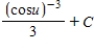 <strong>Find the indefinite integral of the following function. </strong> A) B) C) D) E)