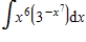 Find the following indefinite integral. ​   ​