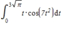 Evaluate the following definite integral. Use a graphing utility to check your answer. 