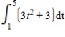Evaluate the following definite integral by the limit definition. 