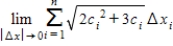 Write the following limit as a definite integral on the interval where is any point in the subinterval. 