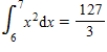 Evaluate the integral. ​   ​ Given, ​   ,   ,   , ​   . ​